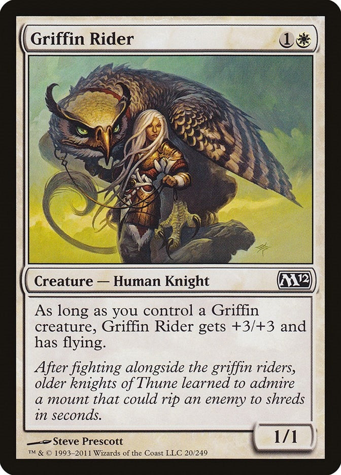 Griffin Rider (20) (Magic 2012 (M12))