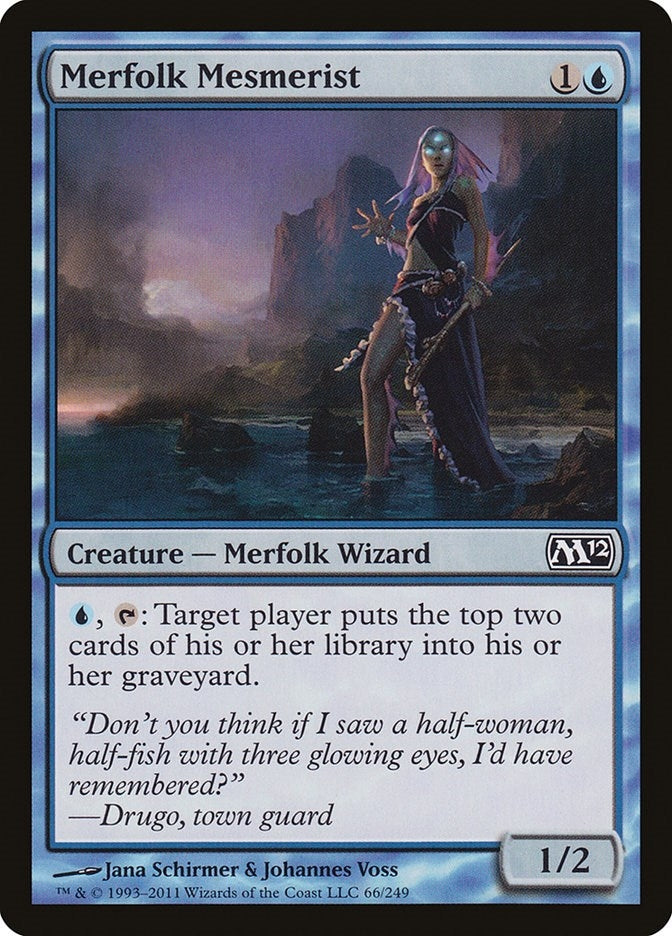 Merfolk Mesmerist (66) (Magic 2012 (M12))