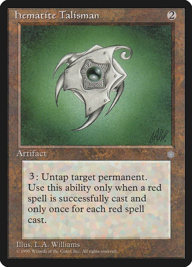 Hematite Talisman (Ice Age)