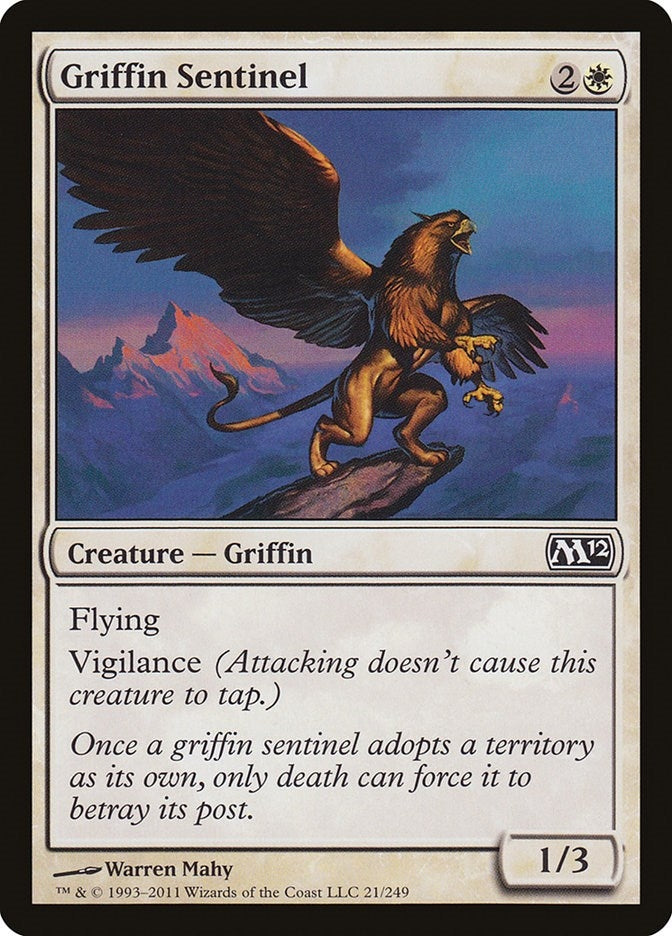 Griffin Sentinel (21) (Magic 2012 (M12))