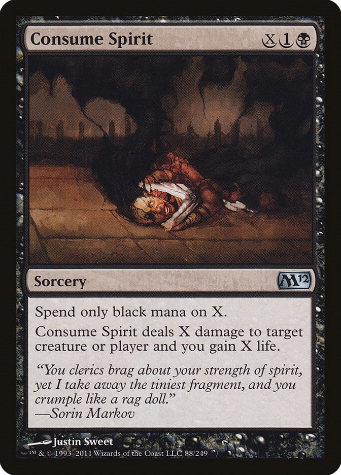 Consume Spirit (88) (Magic 2012 (M12))
