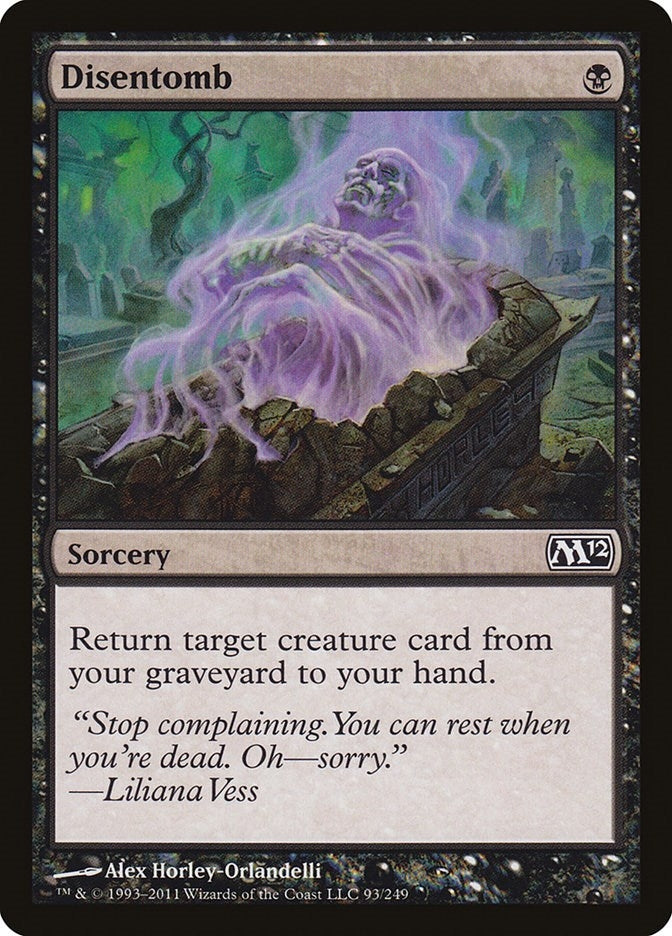 Disentomb (93) (Magic 2012 (M12))