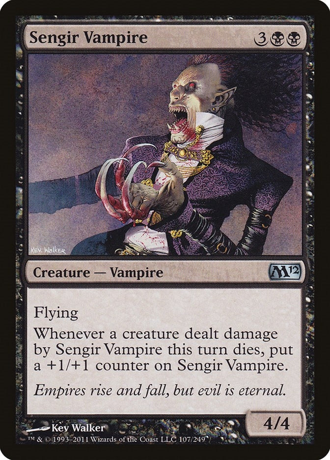 Sengir Vampire (107) (Magic 2012 (M12))