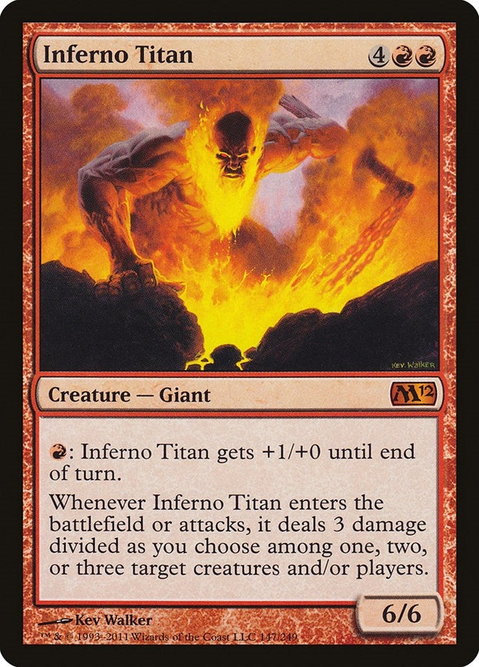 Inferno Titan (147) (Magic 2012 (M12))