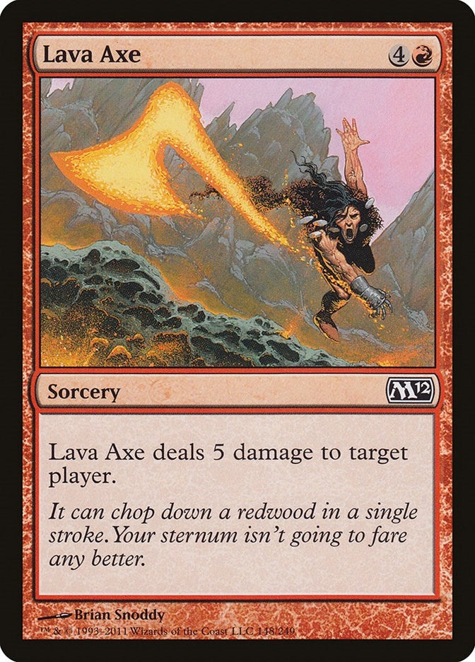 Lava Axe (148) (Magic 2012 (M12))