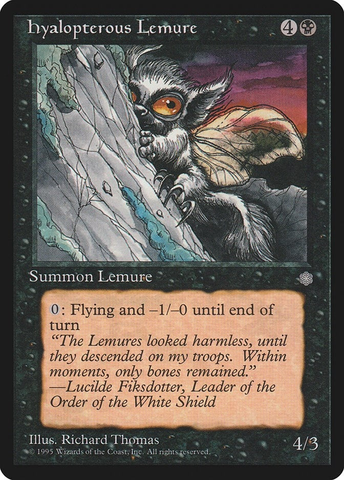 Hyalopterous Lemure (Ice Age)