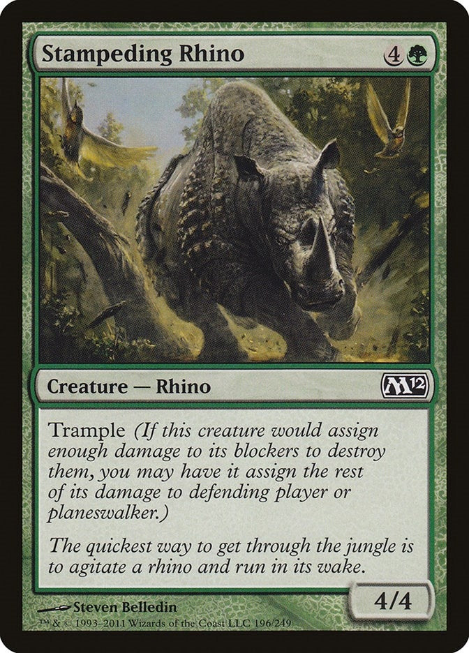 Stampeding Rhino (196) (Magic 2012 (M12))