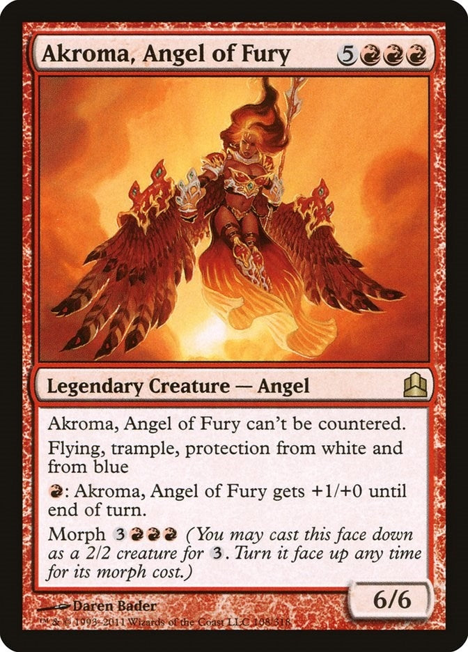 Akroma, Angel of Fury (108) (Commander)