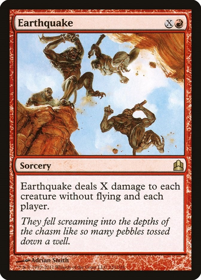 Earthquake (121) (Commander)