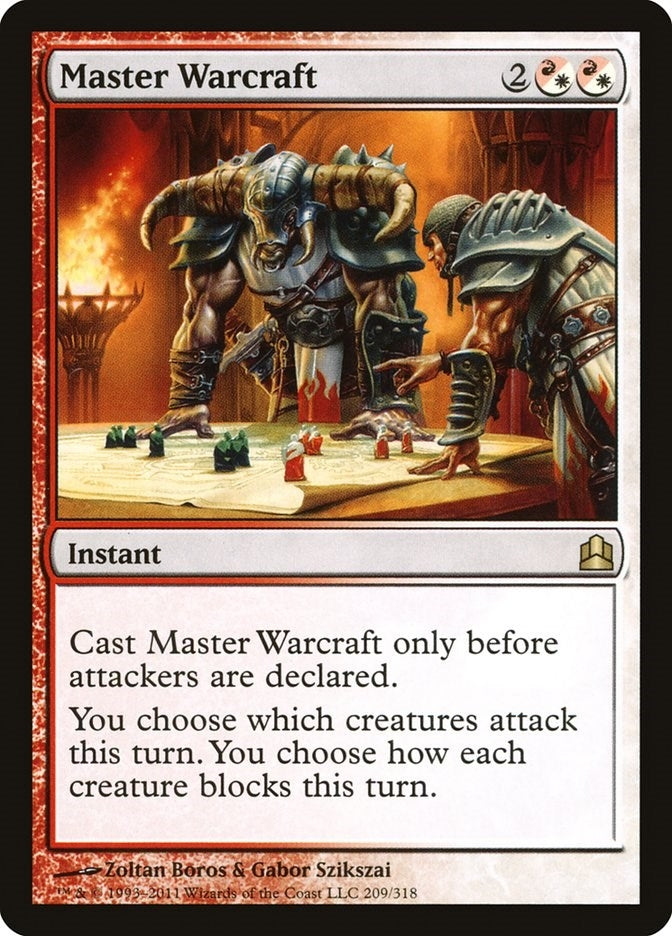 Master Warcraft (209) (Commander)