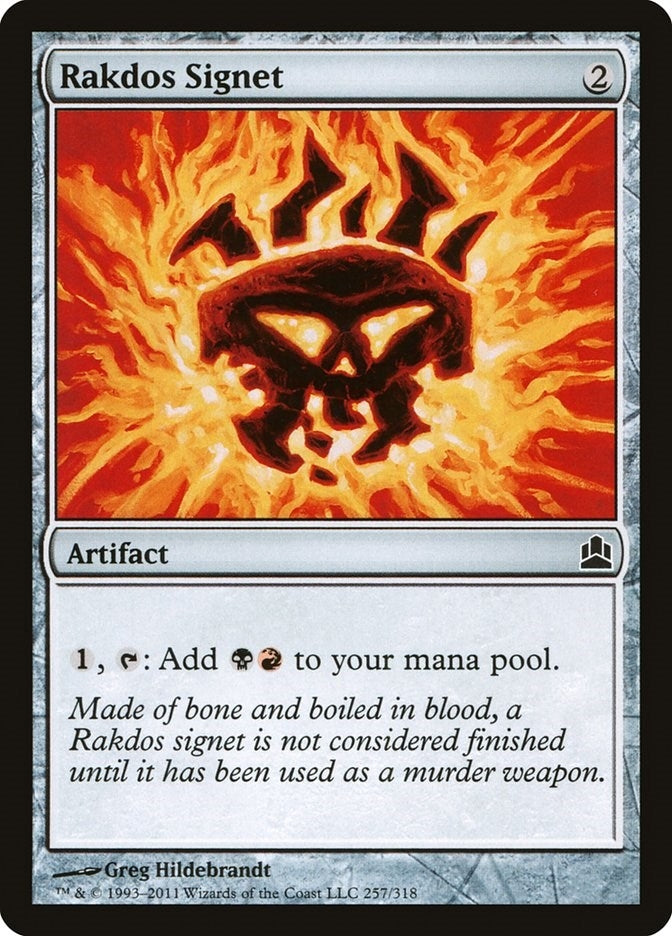 Rakdos Signet (257) (Commander)