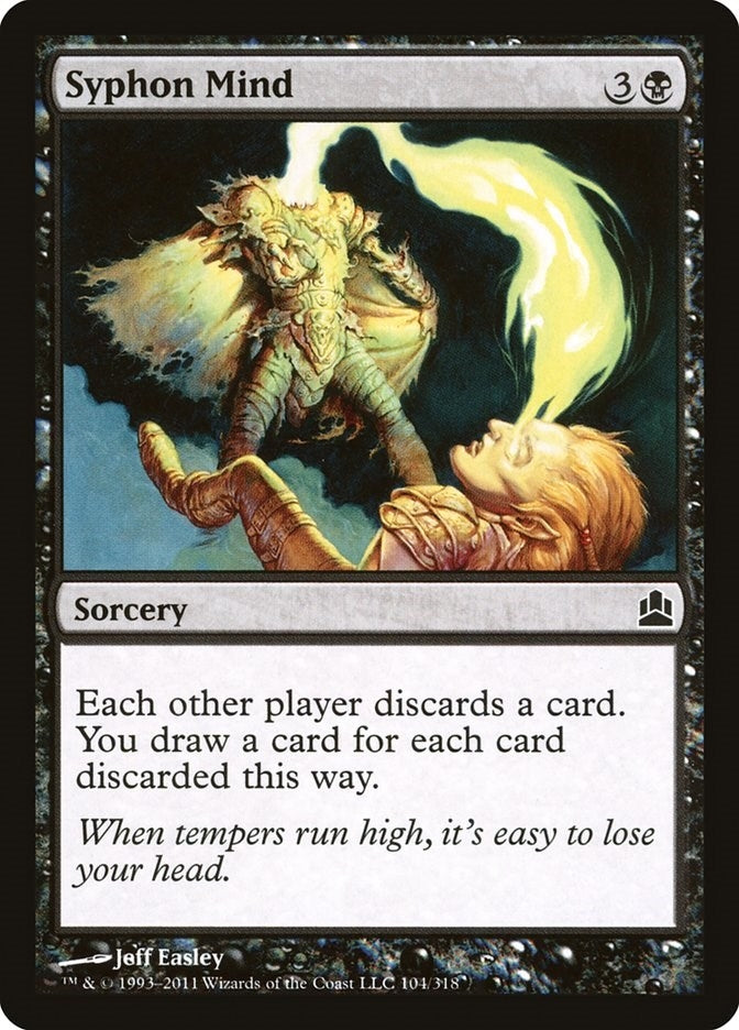 Syphon Mind (104) (Commander)