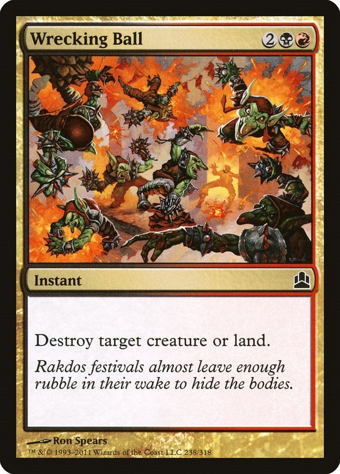 Wrecking Ball (238) (Commander)