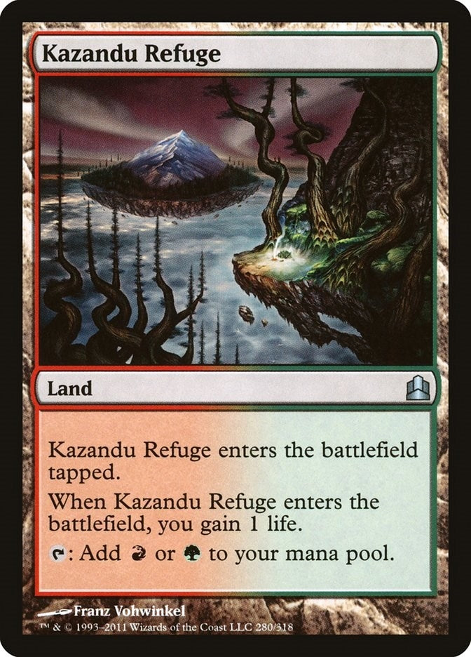 Kazandu Refuge (280) (Commander)