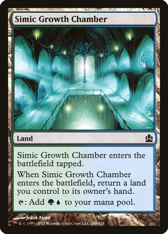 Simic Growth Chamber (288) (Commander)