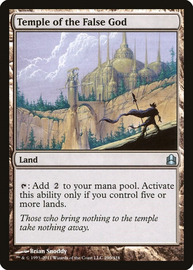 Temple of the False God (290) (Commander)