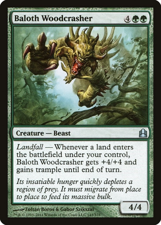 Baloth Woodcrasher (143) (Commander)