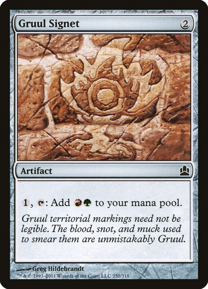 Gruul Signet (250) (Commander)