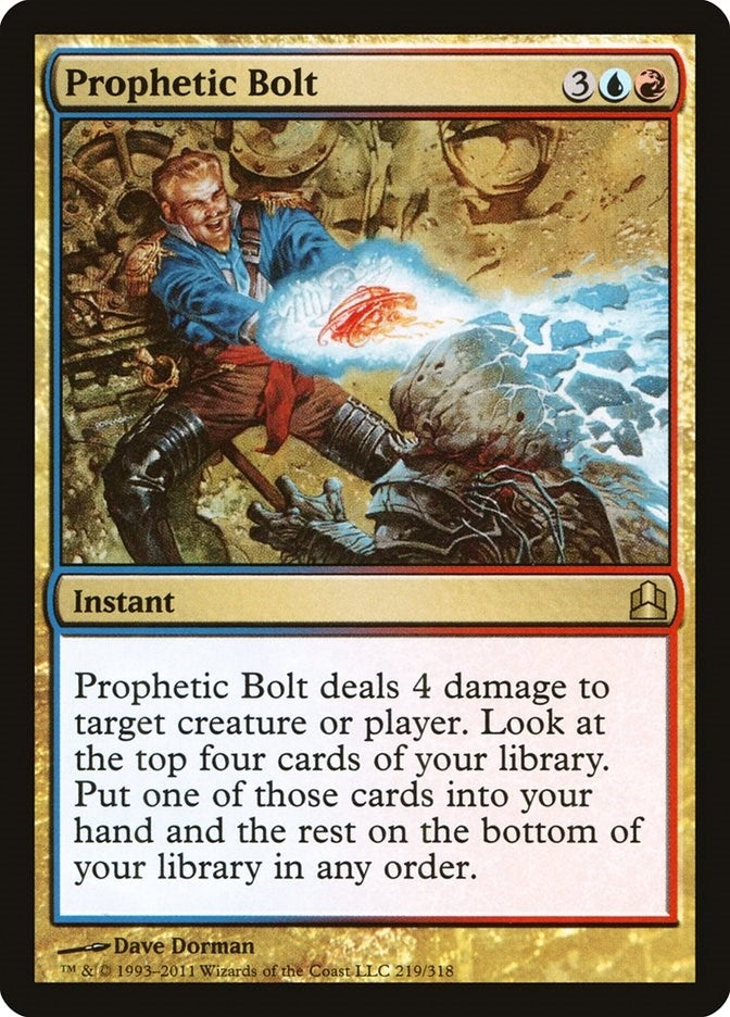 Prophetic Bolt (219) (Commander)