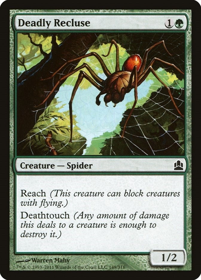 Deadly Recluse (149) (Commander)