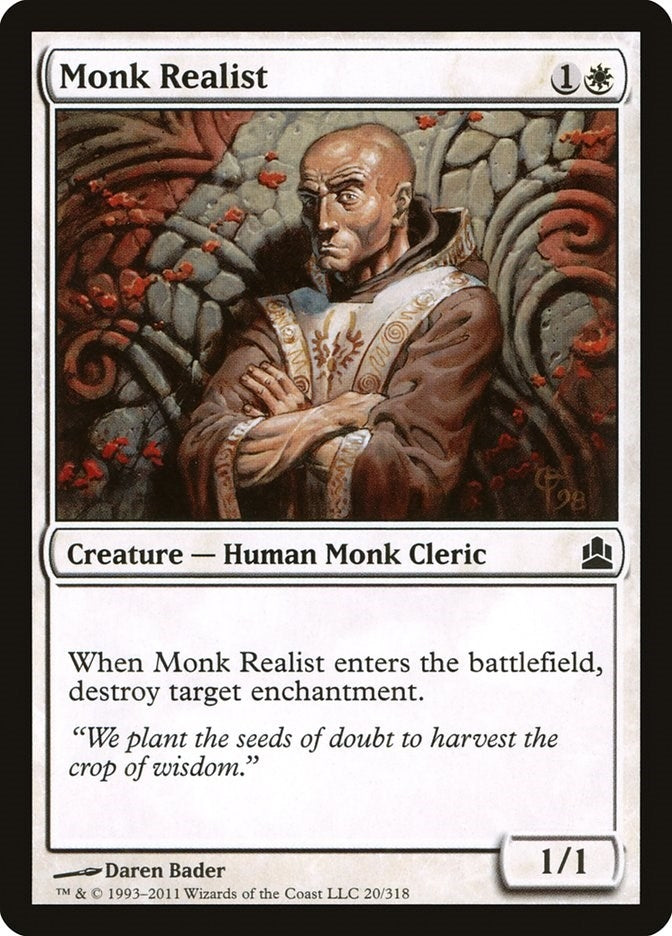 Monk Realist (20) (Commander)