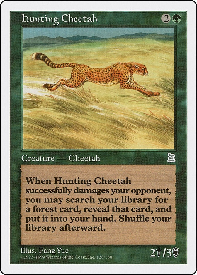 Hunting Cheetah (138) (Portal Three Kingdoms)