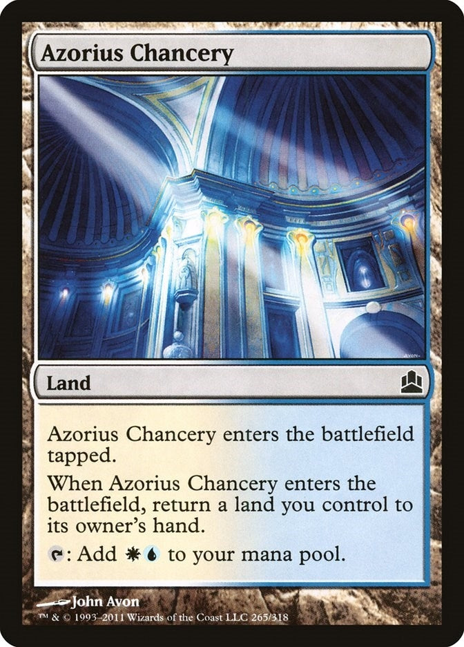 Azorius Chancery (265) (Commander)
