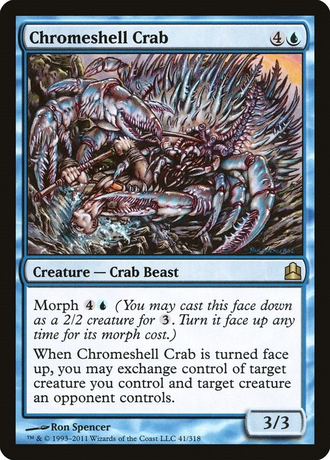 Chromeshell Crab (41) (Commander)