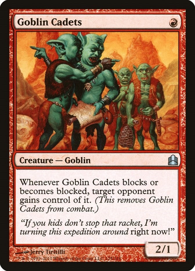 Goblin Cadets (125) (Commander)