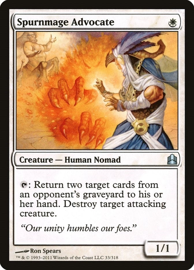 Spurnmage Advocate (33) (Commander)