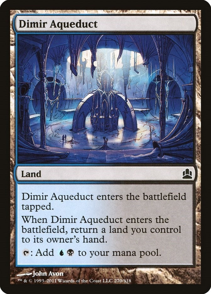 Dimir Aqueduct (270) (Commander)