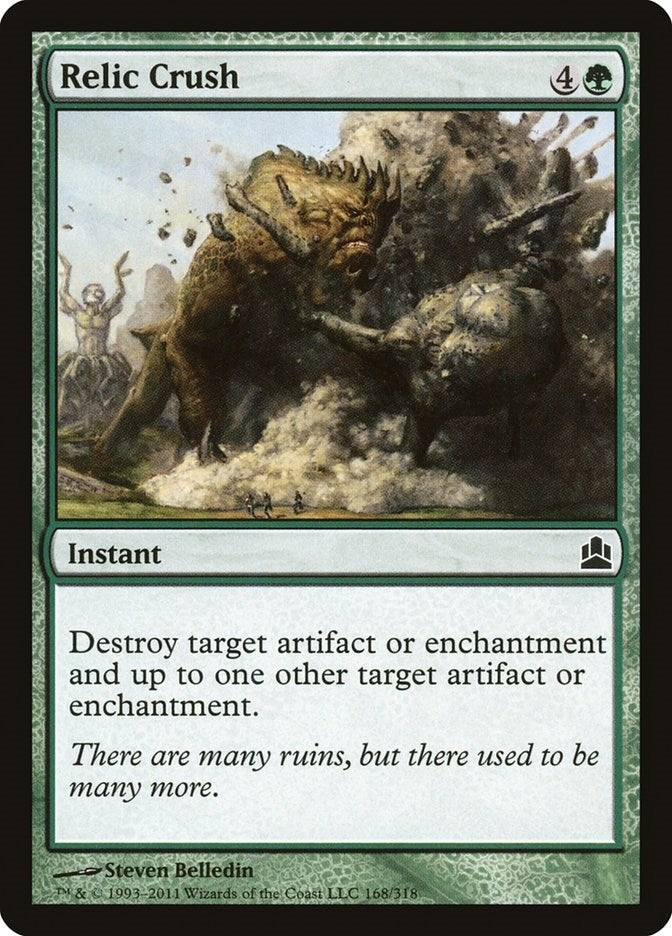 Relic Crush (168) (Commander)