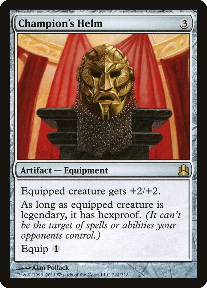 Champion's Helm (244) (Commander)