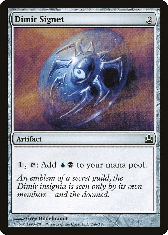 Dimir Signet (246) (Commander)