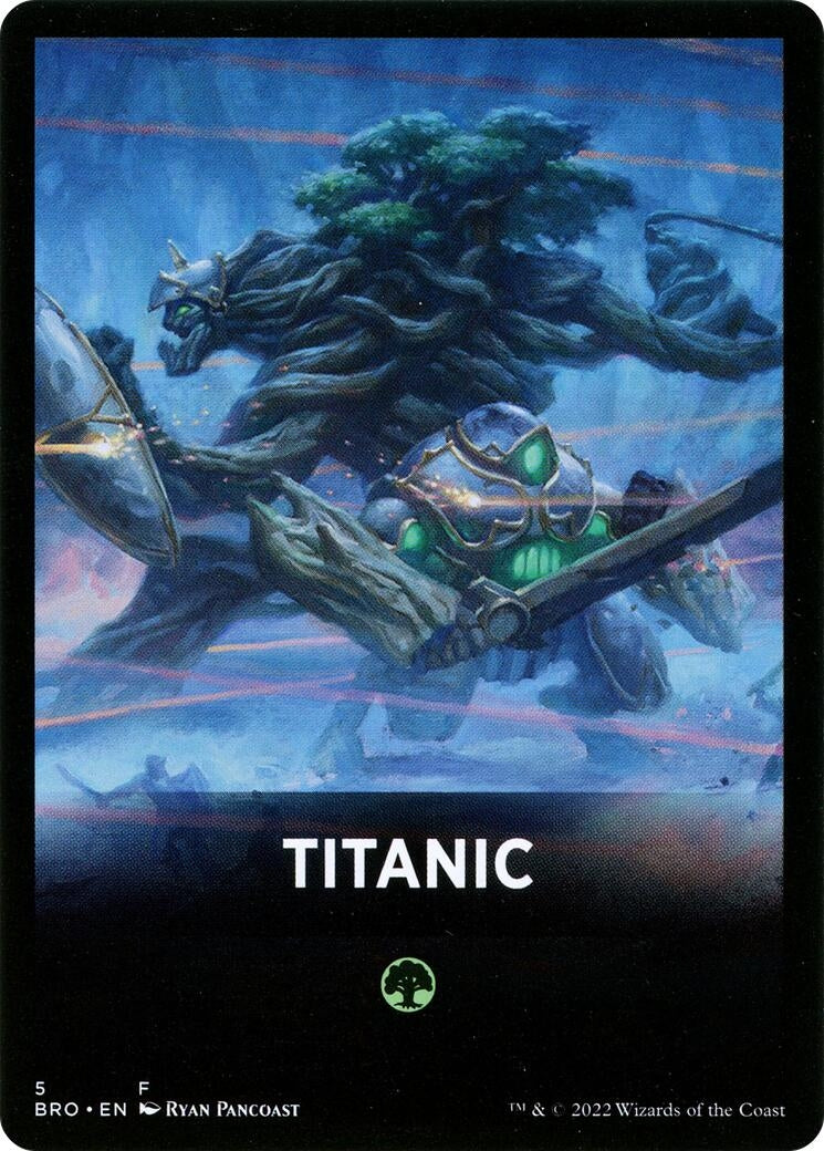 Image for Titanic Theme Card (5) - Magic: The Gathering