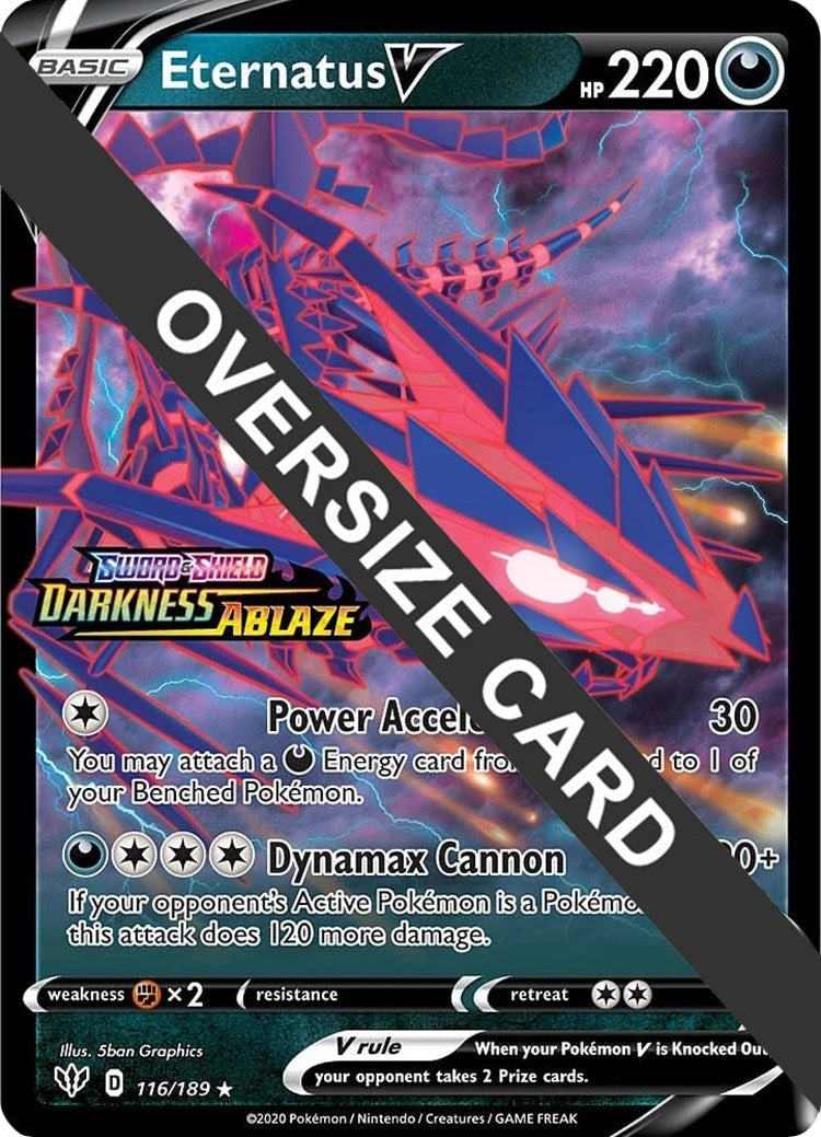 Image for Eternatus V (116/189) (Jumbo Cards) - Pokemon