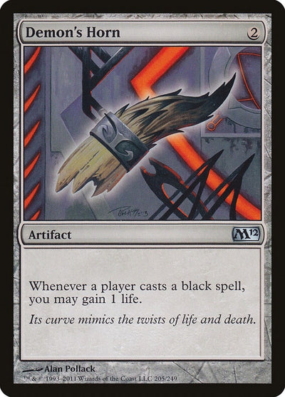 Demon's Horn (205) (Magic 2012 (M12))