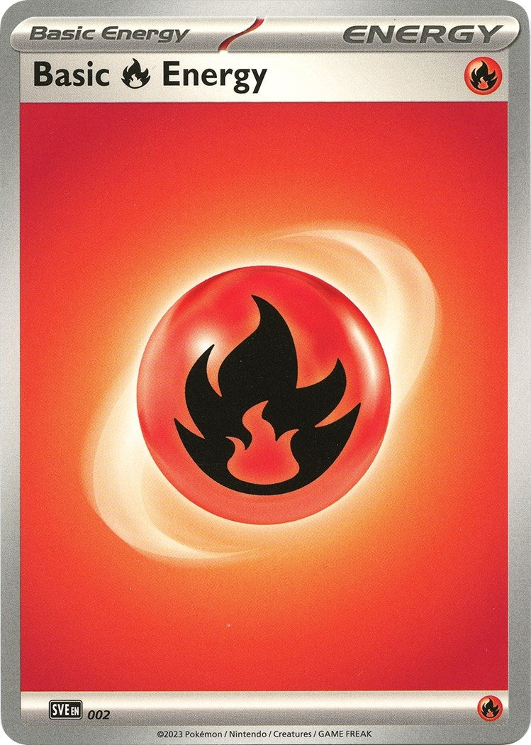 Image for Basic Fire Energy - 002 (002) (SVE: Scarlet & Violet Energies) - Pokemon
