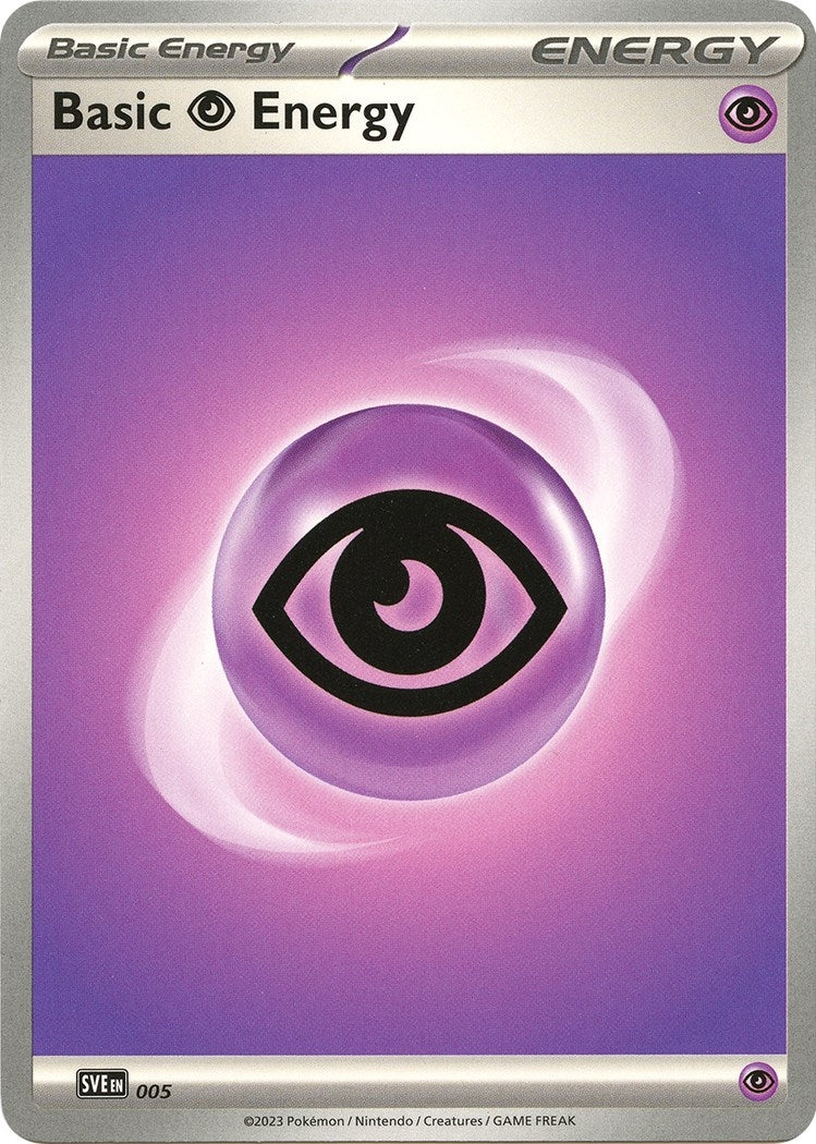 Image for Basic Psychic Energy - 005 (005) (SVE: Scarlet & Violet Energies) - Pokemon
