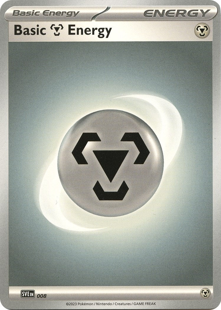 Image for Basic Metal Energy - 008 (008) (SVE: Scarlet & Violet Energies) - Pokemon