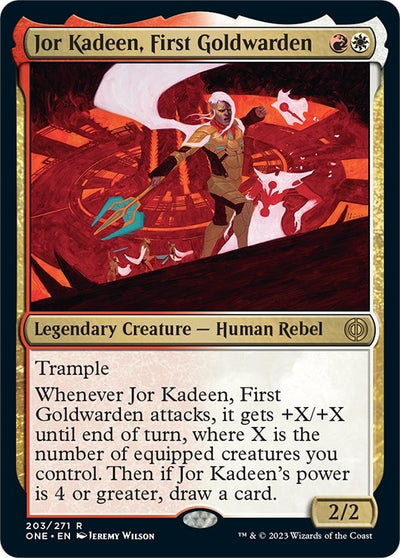 Jor Kadeen, First Goldwarden (203) (Phyrexia: All Will Be One)
