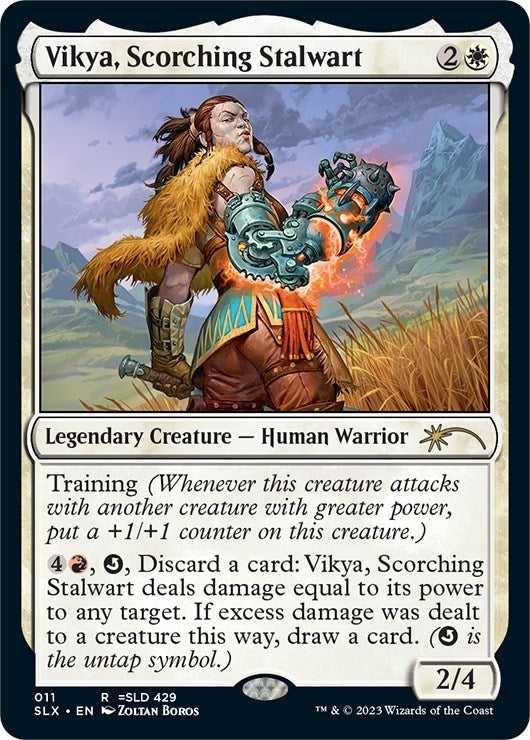 Image for Vikya, Scorching Stalwart (11) - Magic: The Gathering