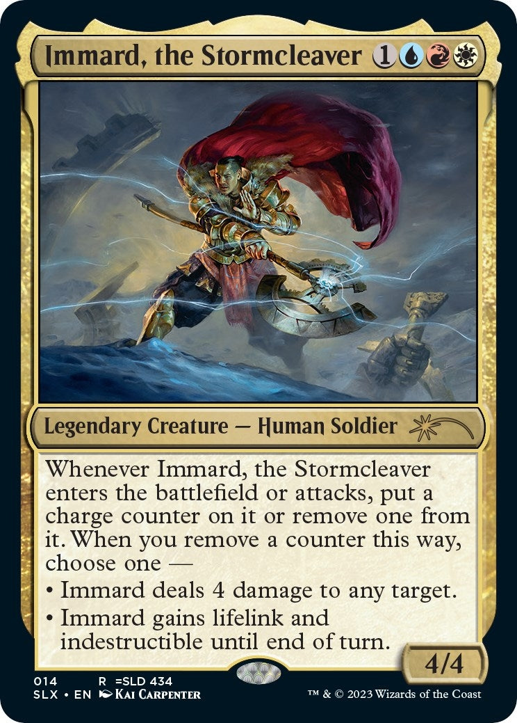 Immard, the Stormcleaver (14) (SLX Cards)