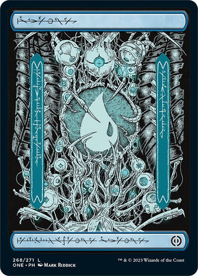 Island (268) - Full Art (268) (Phyrexia: All Will Be One)