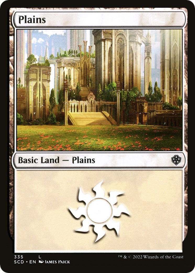 Plains (335) (335) (Starter Commander Decks)