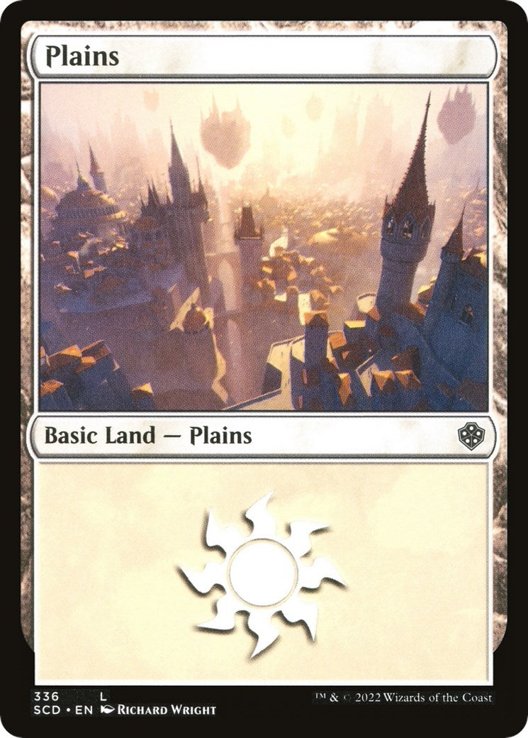Plains (336) (336) (Starter Commander Decks)