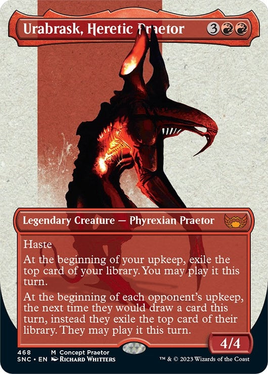 Urabrask, Heretic Praetor (Concept Praetor) (468) (Phyrexia: All Will Be One)