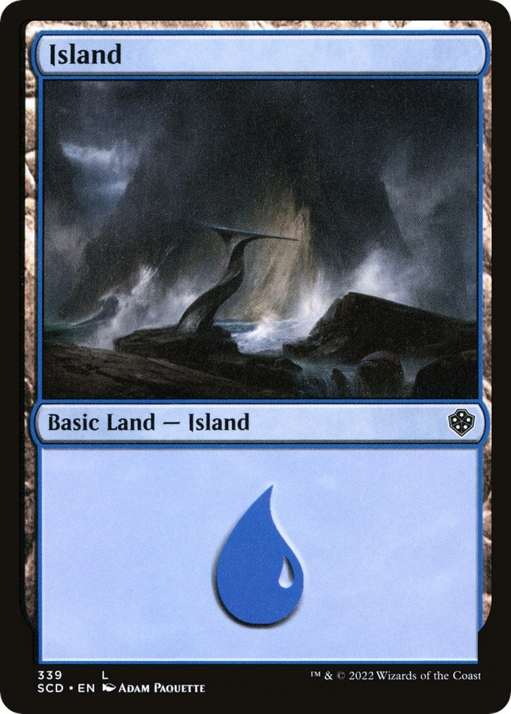 Island (339) (339) (Starter Commander Decks)