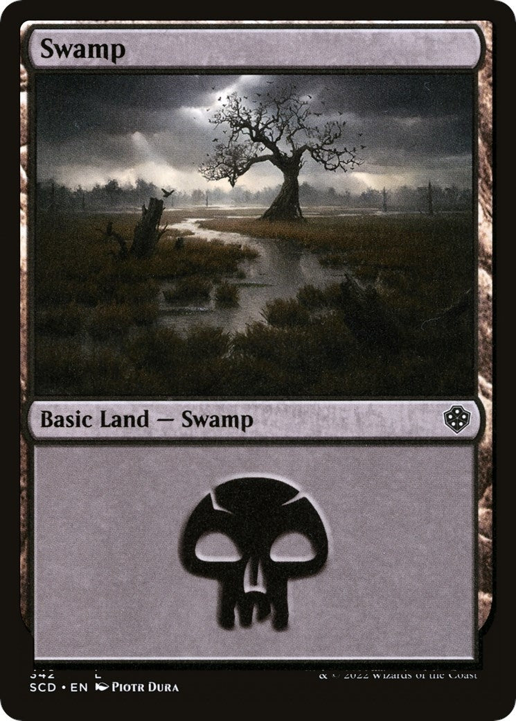 Swamp (342) (342) (Starter Commander Decks)
