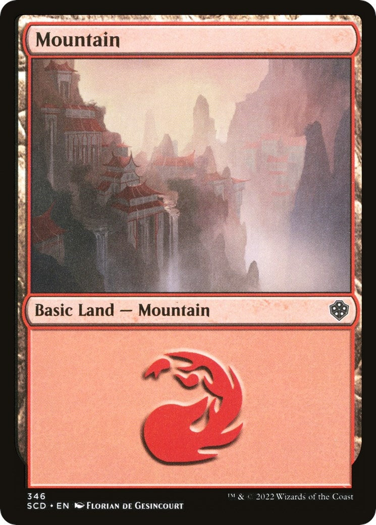 Mountain (346) (346) (Starter Commander Decks)